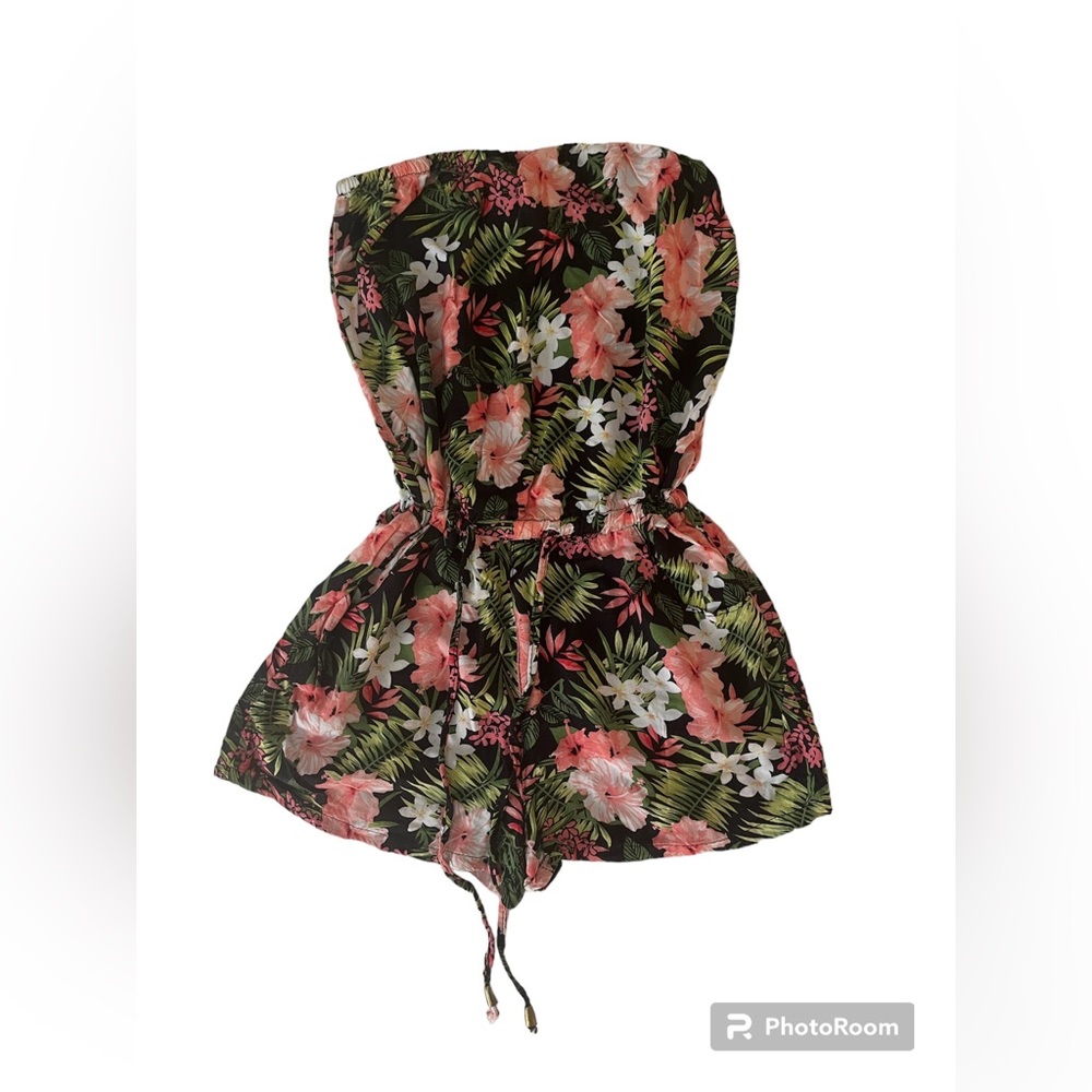 Floral Island Romper